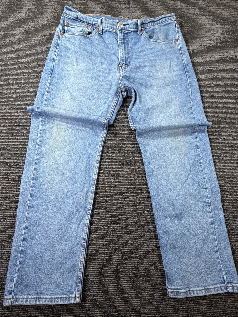 Levi's Light Blue Straight Jeans
